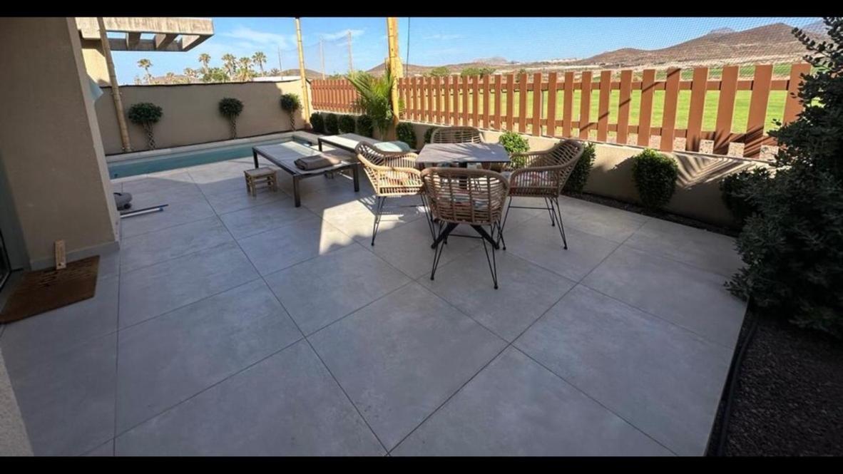 Golf Tenerife South XX Wheel Accessible Shower XX Free Wifi XX Private Pool 30 Degrees XX Two Terraces 30M2X60M2 Xxfree Parking XX Mountain View XX Flatscreen 65 Inch XX San Miguel de Abona Kültér fotó